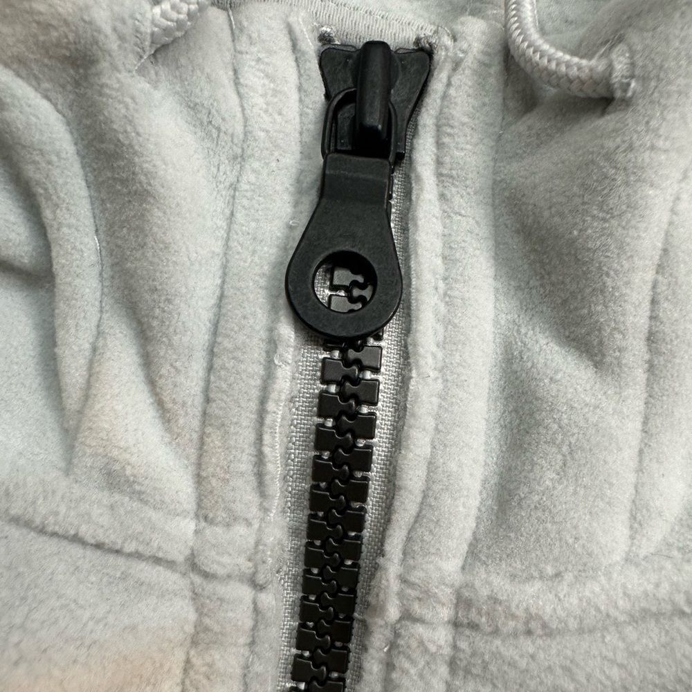 NWT NOBULL Women’s Pale Blue Performance Fleece Full Zip Hoodie - Size L - Picture 8 of 8
